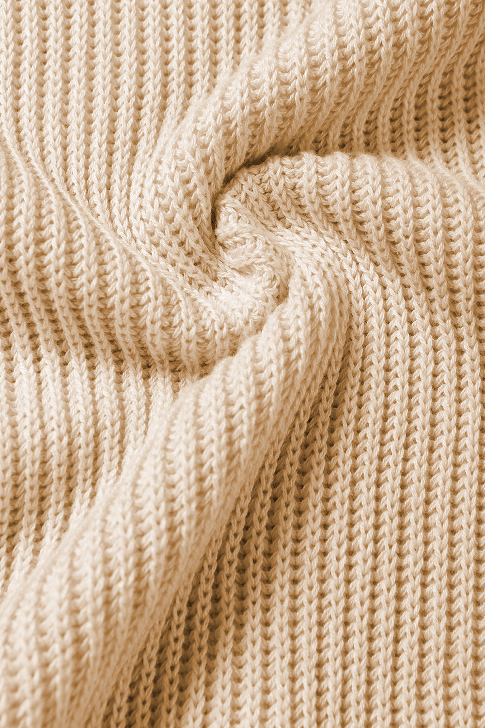 Cotton Side Slit Sweater main image 1