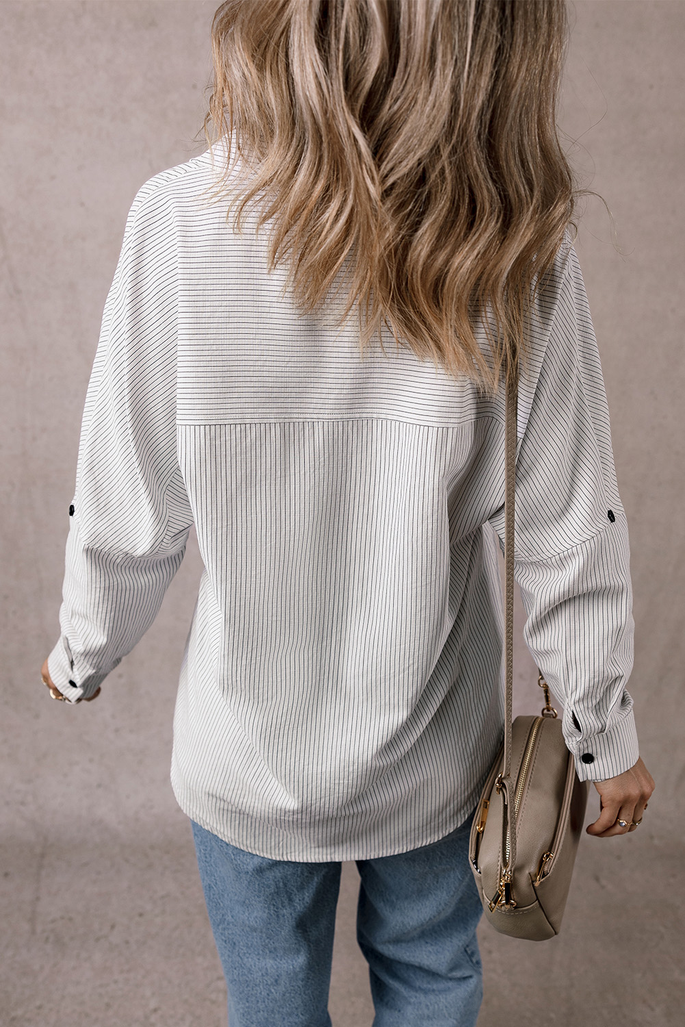 Rose Stripe Cap Sleeve Pocketed Shift T-shirt Dress