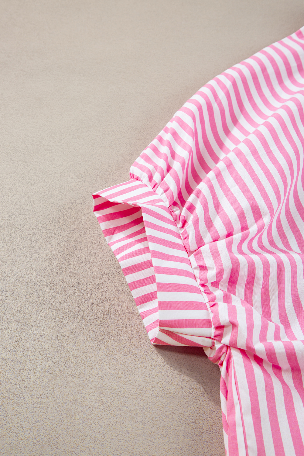 DOLMAN OVERSIZED PIN STRIPE WOVEN TOP main image 1