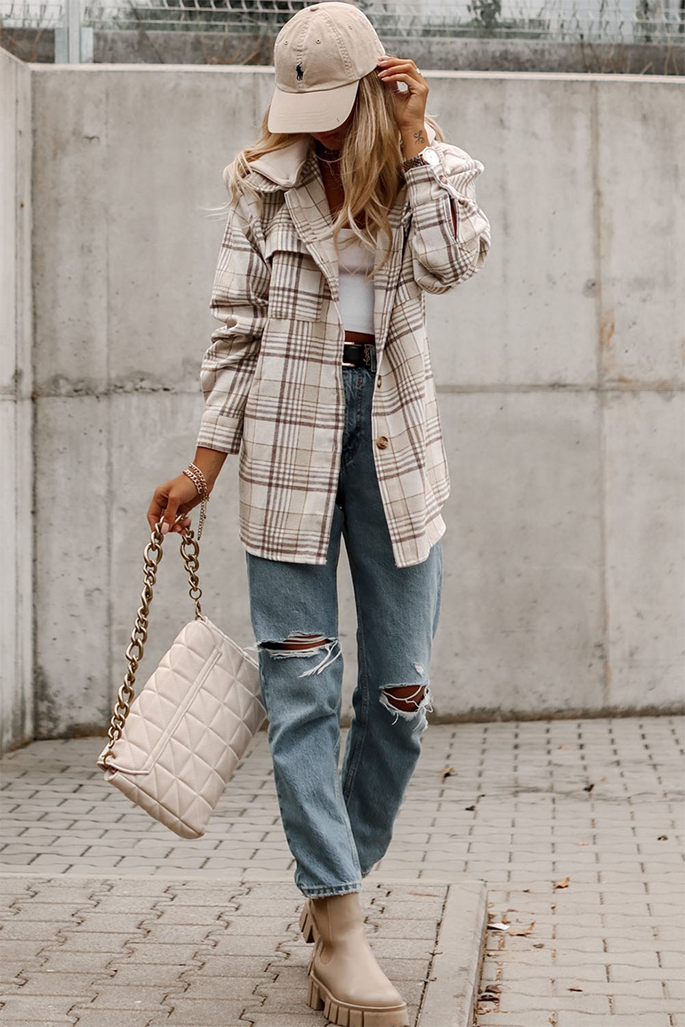 Khaki Shacket
