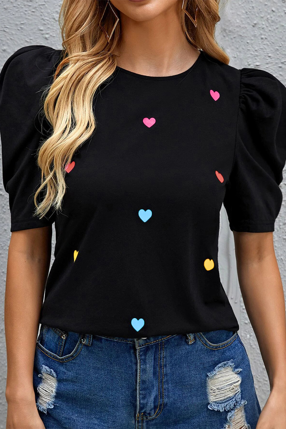 Love Heart Top & Pink Short main image 0