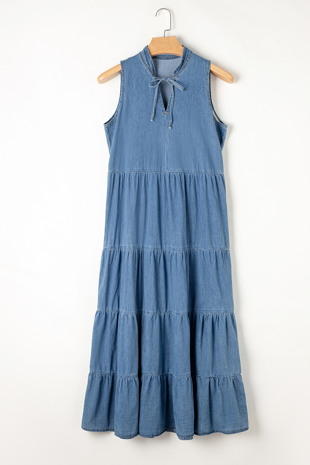 Z Supply Bayside Chambray Maxi Dress main image 1