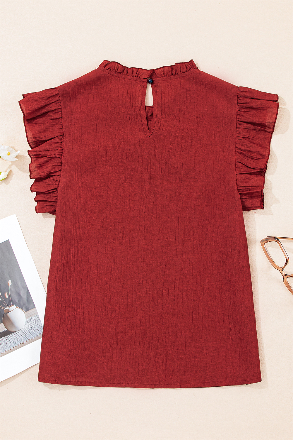 Minnie Blouse Jersey Blouses Red Dahlia main image 0