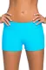 Badeanzug-Shorts mit saurem, blauem Bund und weitem Bund