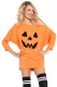Halloween Pumpkin Mini Jersey Dress