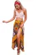 Boho Dream Tie Waist Tribal Print Asymmetrical Maxi Skirt