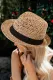 Fashion Wide Brim Straw Sun Visors Hat
