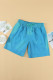 Sky Blue Thermochromic Casual Sports Men's Shorts
