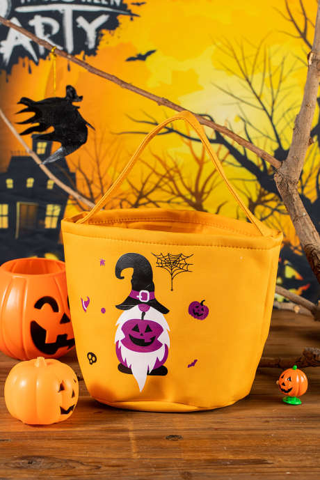 Halloween Graphic Print Candy Bag
