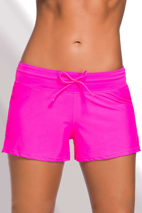 Rosy Women Swim Boardshort