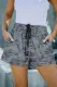 Camouflage Print Drawstring Shorts Casual Elastic Waist Pocketed Shorts