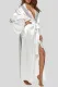 White Glamour Valentine Long Robe