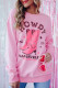Розовый свитшот HOWDY NASHVILLE с винтажным рисунком в стиле вестерн