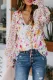 Blusa con estampado floral de Cakewalk