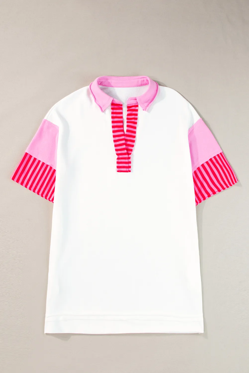 oversize polo tee for women