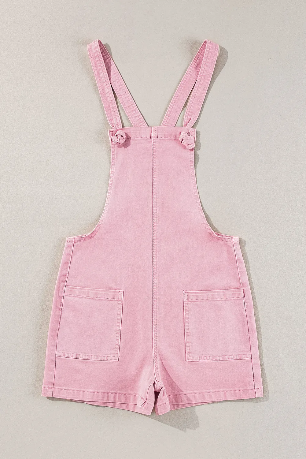 short denim overall romper