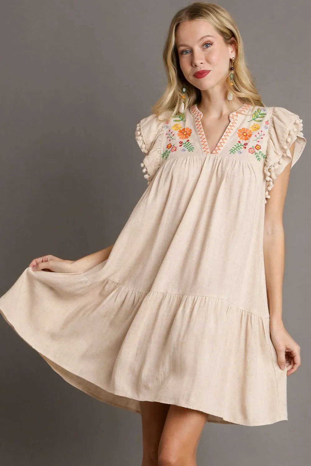 vestido de verano fluido