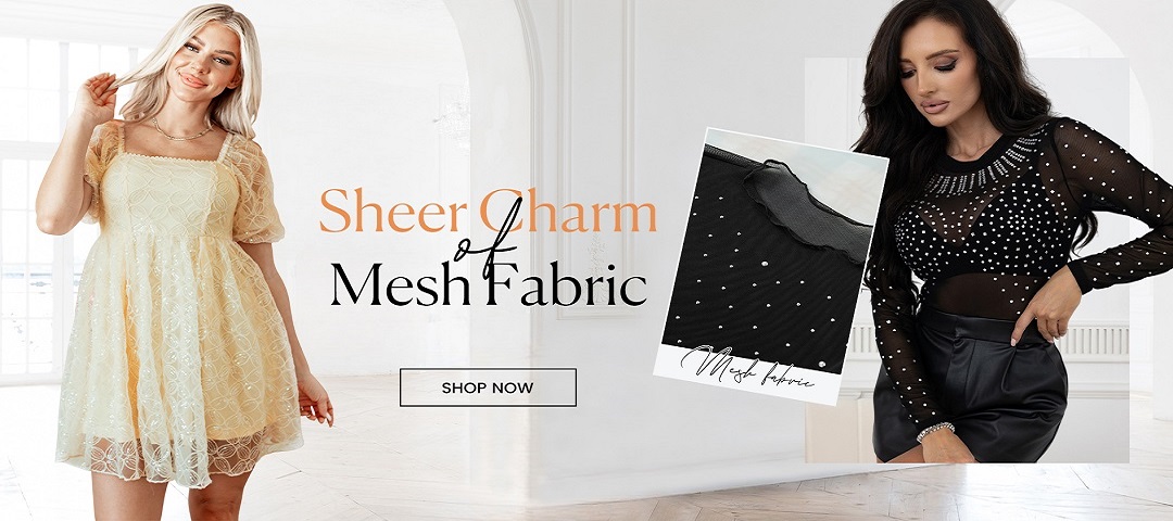 Ropa de malla para mujer