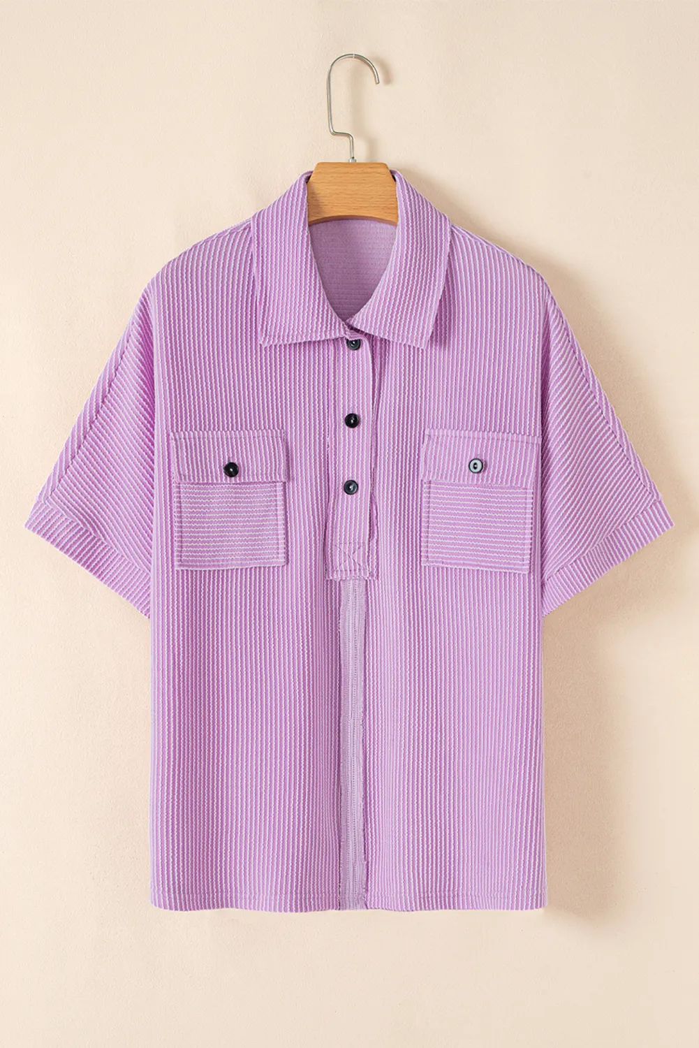 casual polo top for women