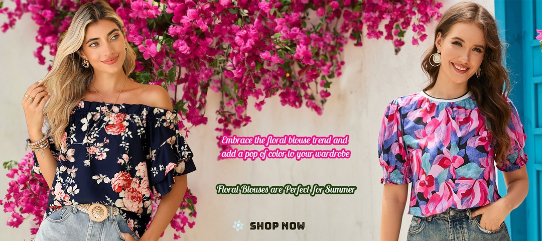 Spring Summer Floral Blosues