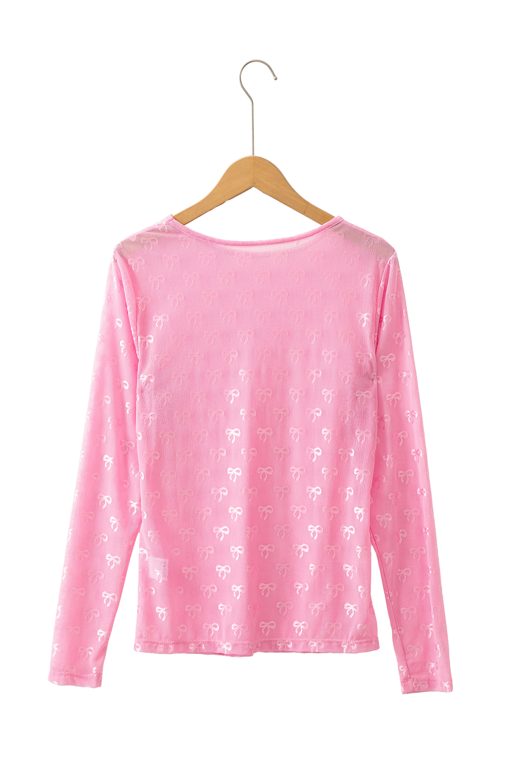 ★LUV IS TRUE★ IM STRIPE SLEEVE TEEPINK Women Striped Long Sleeve T Shirts Casual Crew Neck Skull