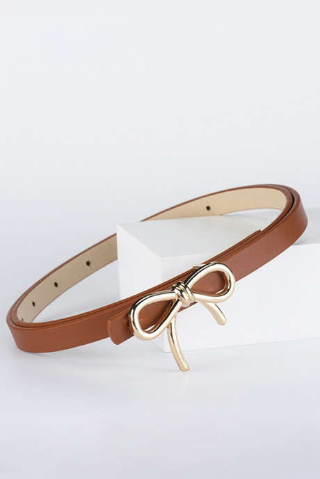 Тонкий пояс с бантом в тайском стиле с карри