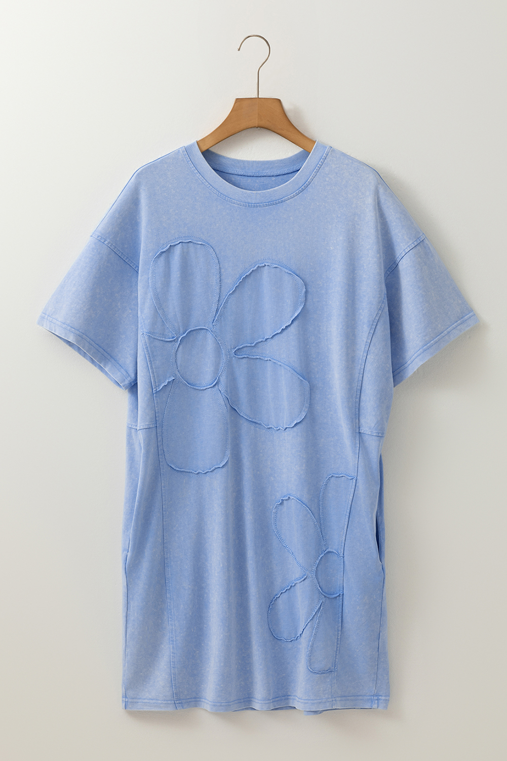 Mini-robe bleu ciel