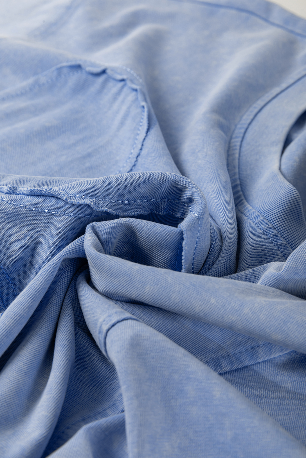 Mini-robe bleu ciel