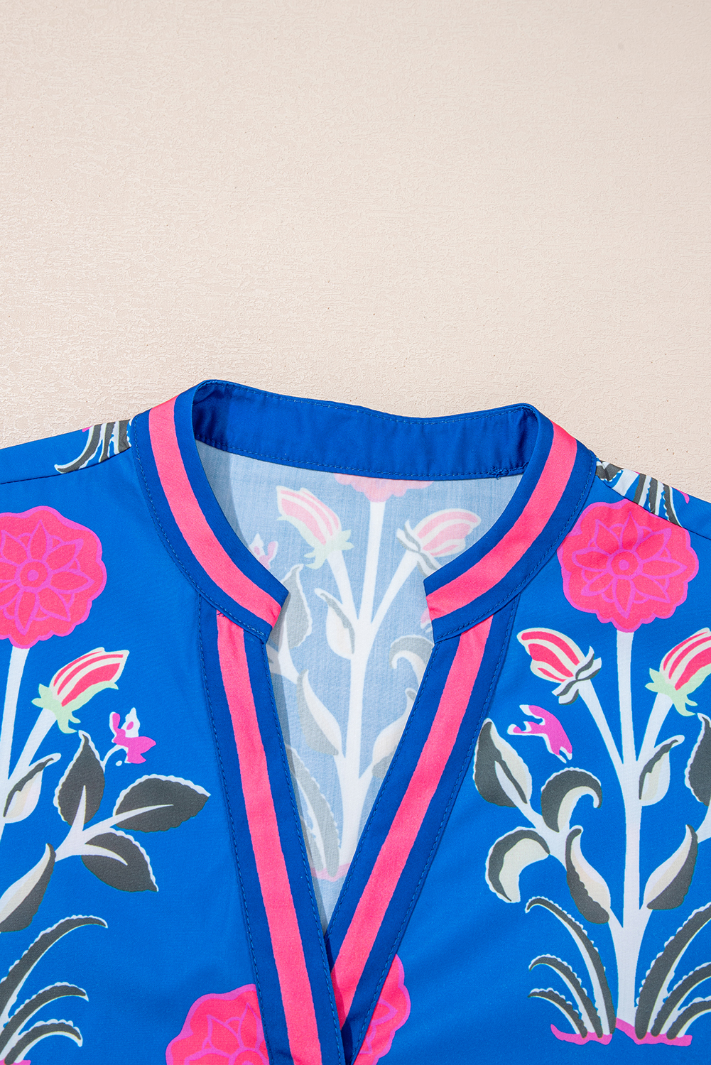 新品■rosymonster /collar embroidery blouse Vintage Indigo Moon Embellished Art Blazer | Red Velvet