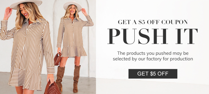 Push it women's clothing