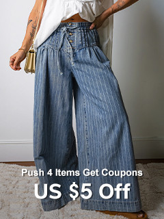 Push 4 Items $5 Off