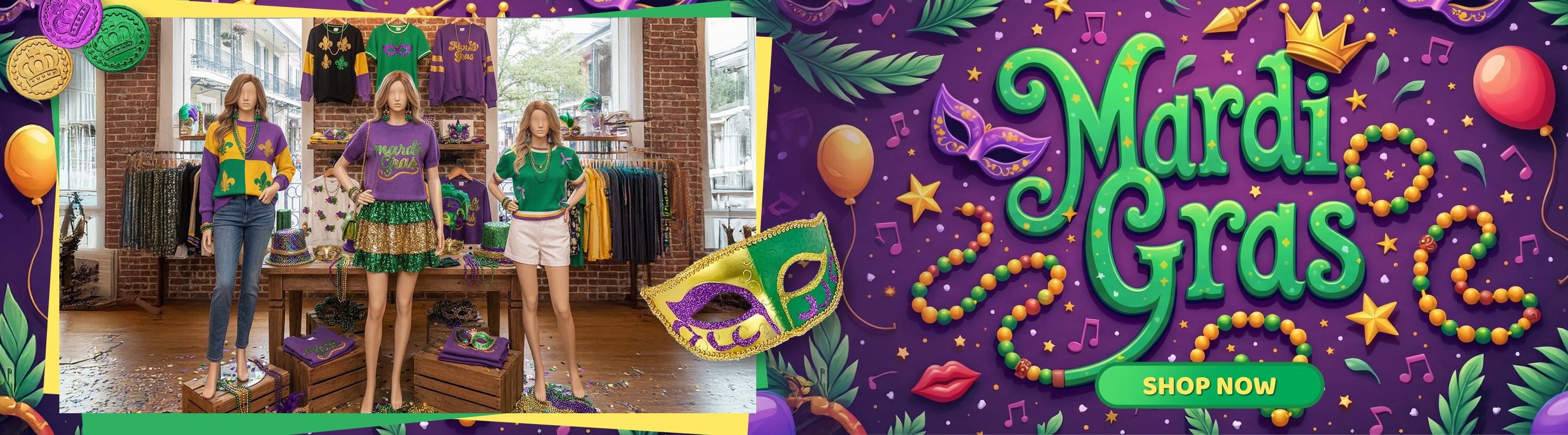 Wholesale MARDI GRAS COLLECTION