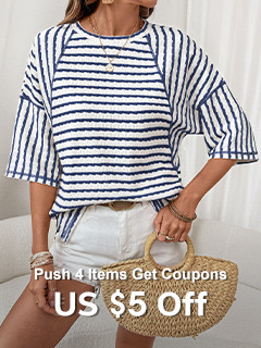 Push 4 Items $5 Off