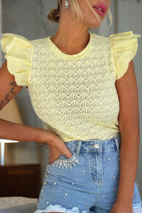 イエロークリームトップ