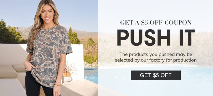Push it women's clothing