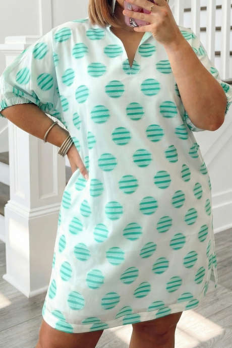 グリーンのミリー・マッカーシー・デュードロップ・ポピードレス