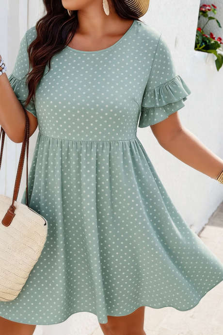 スカイブルーのドレス