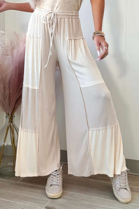 Jet Stream Flirty Feeling Colorblock Pants