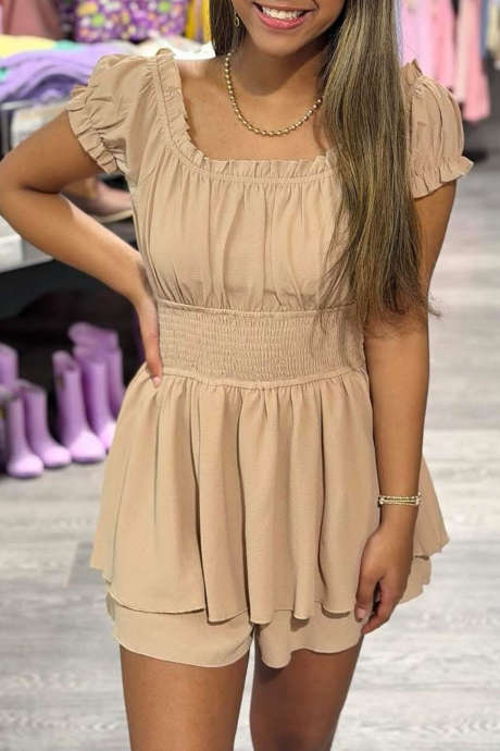 Svetlo francosko bež kombinezon