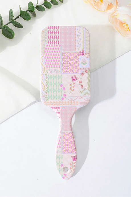 Velika krtača z zračno blazino Gossamer Pink Boho Mix