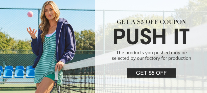 Push it women's clothing
