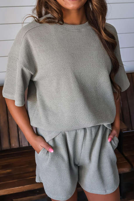 Seagrass Sophisticated Staple Crewneck