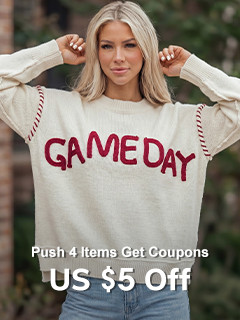 Push 4 Items $5 Off