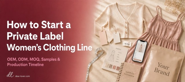 Private Label Women's Clothing Guide: OEM, ODM, MOQ & Samples