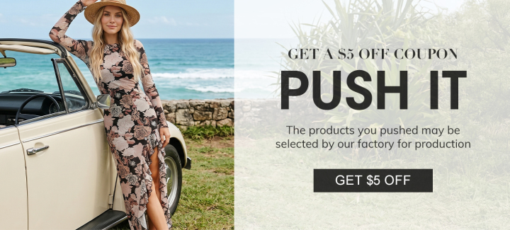 Push it women's clothing