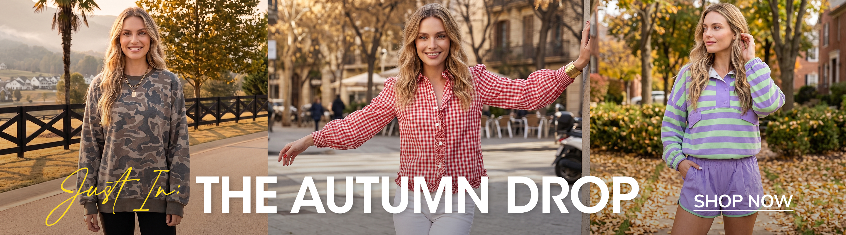 JUST IN: THE AUTUMN DROP