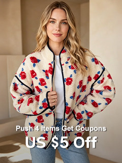 Push 4 Items $5 Off