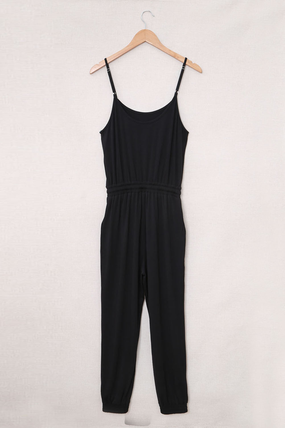 Bohemian Spaghetti Strap Low Back Jumpsuit main image 1