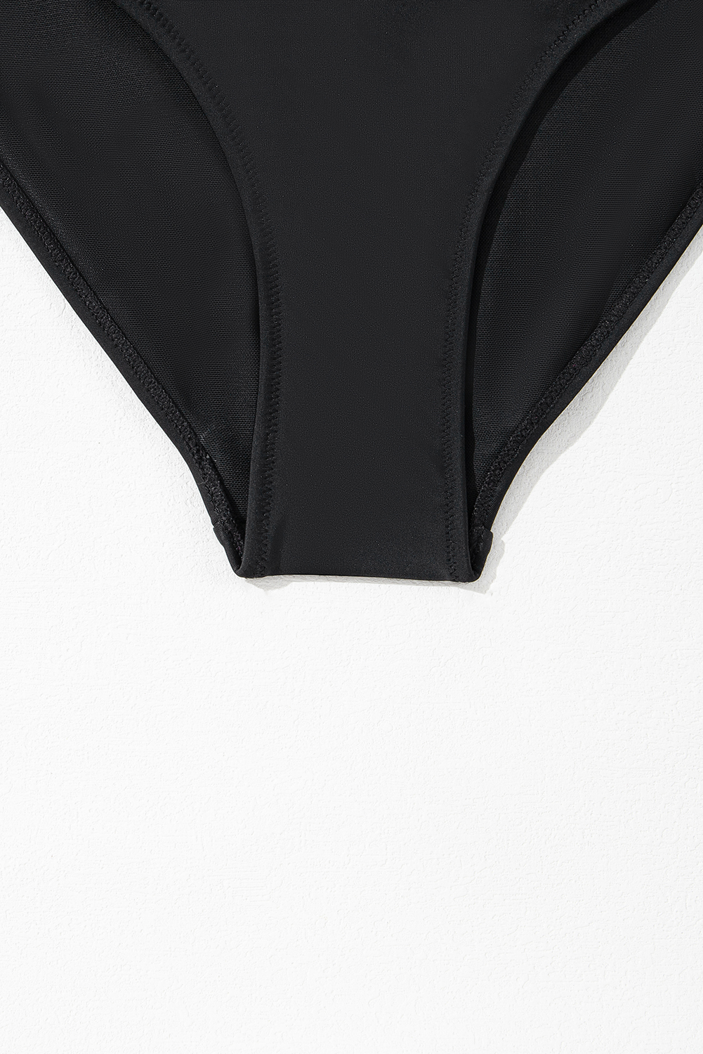 Rose Red Crossover Colorblock Cutout One Piece Swimsuit view 21