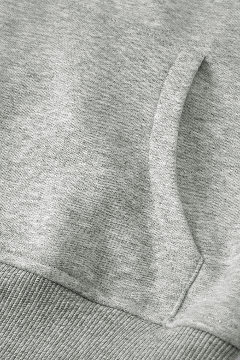 Threaded Pear Vivienne Zip Up Stand Collar Ribbed Thumbhole Sleeve Sweatshirt